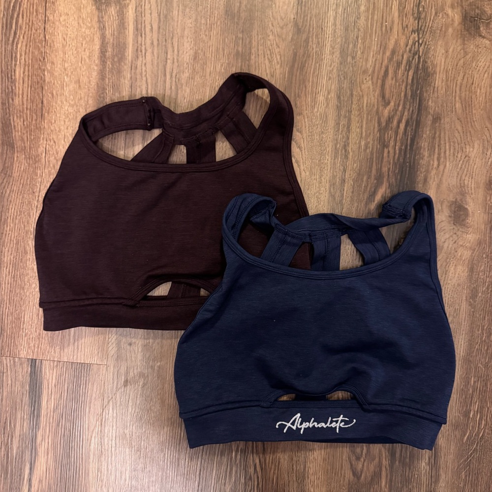 2 alphalete sports bras